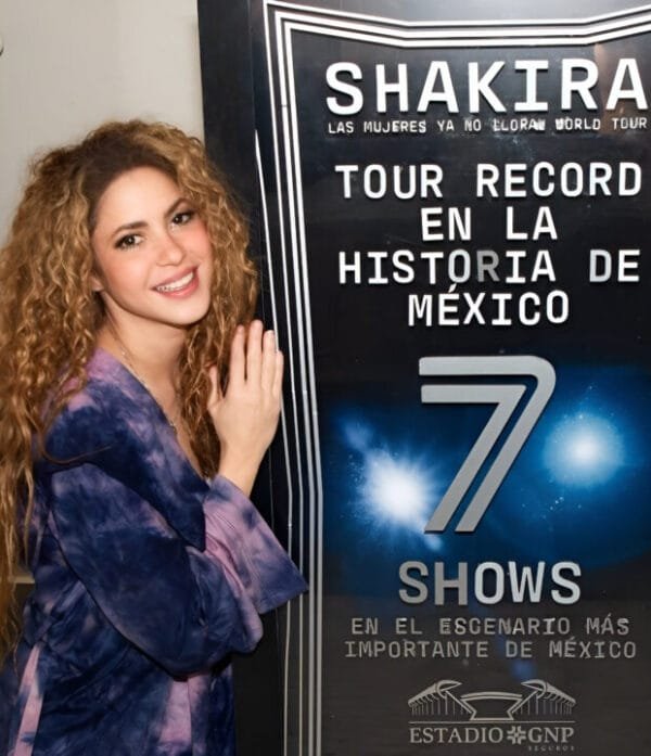 boletos shakira definitiva Shakira general B domingo 23
